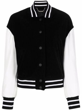 Philipp Plein skull print bomber jacket - Black