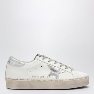 Golden Goose White/silver Hi-Star Sneakers