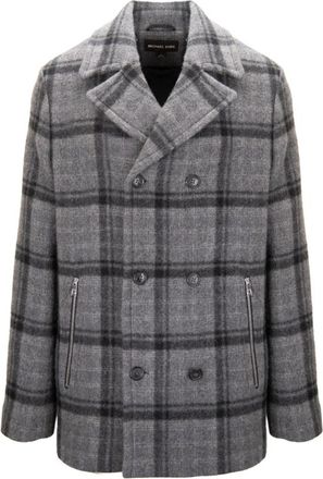 Michael Kors Winterjassen - Dames - Winterjassen - Grijs - L - Wol - Jassen