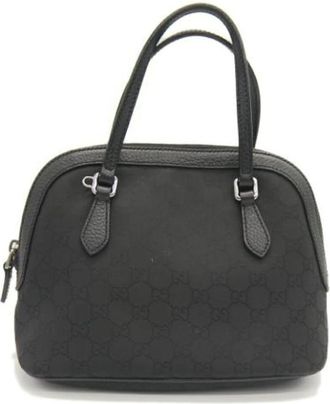 Gucci Pre-owned Leren Handtas - Dames - Vintage Handtas - Zwart - ONE Size - Leer - Vintage