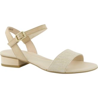 Paul Green Danni Sandal in Shell Sabbia Combo at Nordstrom, Size 6.5Us