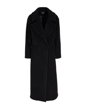 8 by YOOX DOUBLE-BREASTED WOOL COAT
