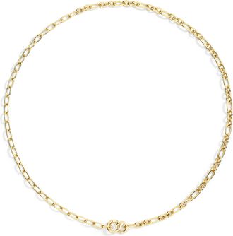 Dodo COLLANA MAGLIE APRIBILI ARGENTO DORATO