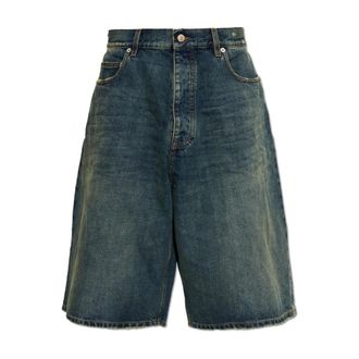 Balenciaga Denim Bermuda Shorts - Heren - Korte broeken - Blauw - Maat: W31 Denim