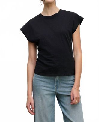 Velvet Sterling Top In Black
