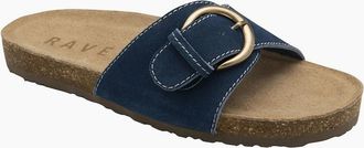 Ravel Womens Salton Womens Slider Sandals - Blue - Size: 6