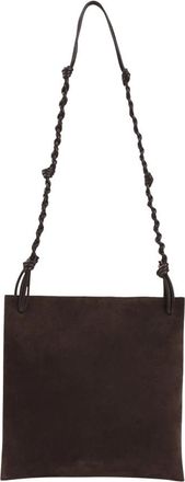 Jil Sander Tangle Slim Bag - Heren - Schoudertassen - Bruin - ONE Size - Leer - Tassen