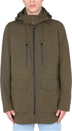 Woolrich Arrowood 2in 1 Coat - Heren - Parka Jassen - Groen - S - Wol - Jassen