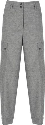 PESERICO Broeken, Dames, Grijs, XS, Tapered Broeken