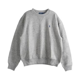 Polo Ralph Lauren Hoodies & sweatvesten, Dames, Grijs, M, Katoen, CN PO Long Sleeve Sweatshirt