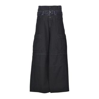 Balenciaga Heren, Jeans, Zwart, Maat: XS Katoen