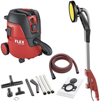 Flex Aspiradora Lijadora Combinada Flex Ge 5 + Vce 22 M Mc
