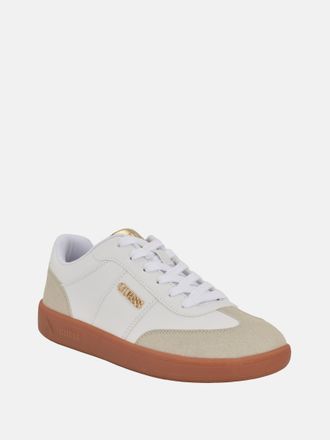 Guess Pelara Striped Low-Top Sneakers