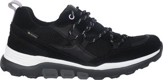 Gabor Waterdichte rollende sneaker - Zwart - Dames - Sneakers - Zwart - 37 1/2 EU - Su&egrave;de - Schoenen