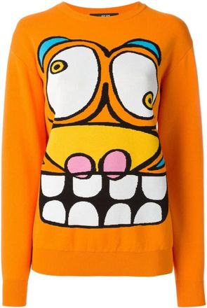 Jeremy Scott Mujer, Jerseys, Amarillo, Talla: S
