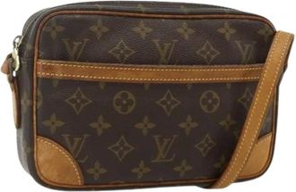 Louis Vuitton Pre-owned Cross Body Bags, female, Brown, Size: ONE SIZE Pre-owned Shoulder Bag