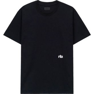 Rta Liam Logo Graphic T-Shirt in Black Razor Type at Nordstrom, Size Medium
