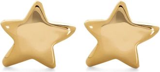 Monica Vinader Orecchini a bottone a forma di stella - Oro