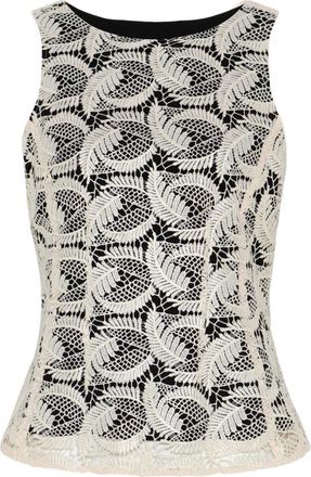 Bruuns Bazaar Sleeveless Tops - Dames - Tops zonder mouwen - Wit - M - Tops