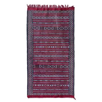AFK Living Alfombra bereber marroqu&iacute; de pura lana 88 x 167 cm