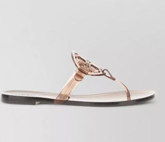 Tory Burch transparent jelly thong sandals