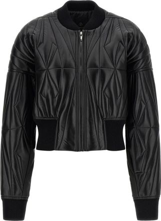 Rick Owens Black Quilted Jacket