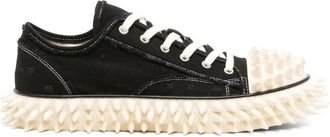 Doublet Sneakers Spiky in tela - Nero