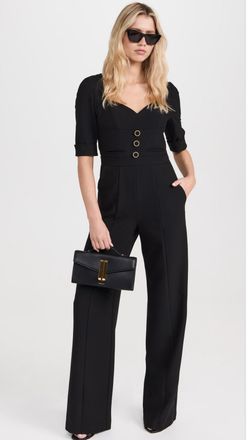 Black Halo Kerry Jumpsuit In Black
