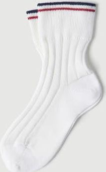 Brunello Cucinelli Knit socks in White at Nordstrom, Size X-Large Eu