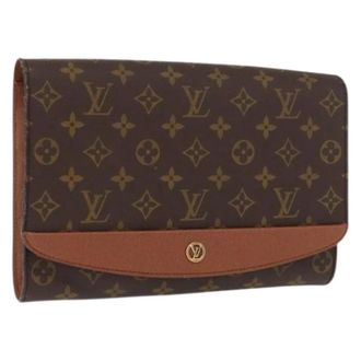 Louis Vuitton Clutch Vintage Pre-owned - - Pre-owned - Donna - Marrone - ONE SIZE