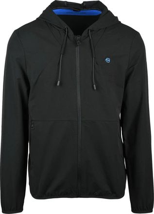 Piquadro Black Polyamide Technical Jacket