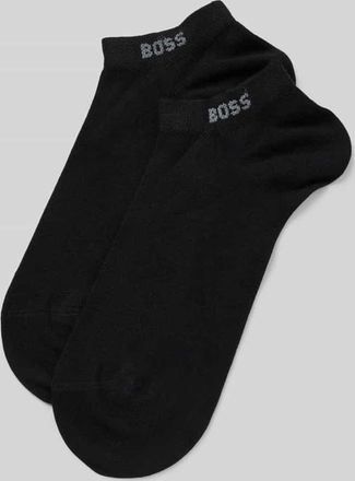 HUGO BOSS Sneaker-Socken aus Baumwoll-Mix im 2er-Pack in Black, Gr&ouml;&szlig;e 39-42