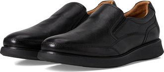 Florsheim Launch Moc Toe Slip-On Mens Shoes Black : 10.5 W (3E), EVA/Leather/Rubber