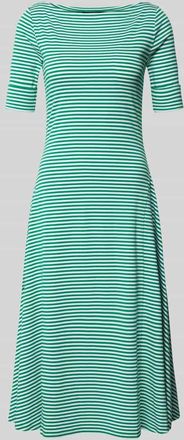 Lauren Ralph Lauren Midikleid mit U-Boot-Ausschnitt Modell MUNZIE in Gruen, Größe XXL