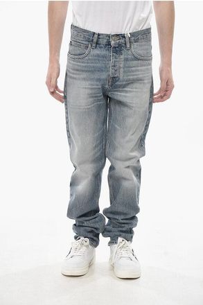 Frame Denim Straight-Leg Jeans with Exposed Seams 17cm size 29