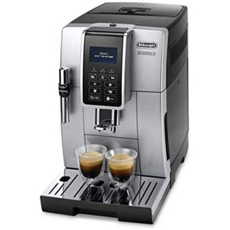 DeLonghi Ecam 350.35.sb M&aacute;quina De Caf&eacute; Autom&aacute;tica Con Molinillo Dinamica Pantalla 4 Recetas - Plata