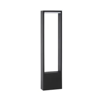 Lucide L&aacute;mpara baliza de aluminio con 1 led integrado, antracita