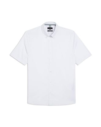 Ted Baker Mens Aldgte Regular Premium Oxford Shirt, White, XL UK