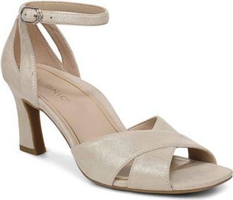 Vionic Charmaine Sandal in Gold Leather at Nordstrom, Size 6.5