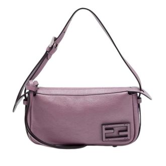 Fendi Pre-owned Leren Schoudertas - Dames - Pre-owned - Roze - Maat: ONE Size Leer