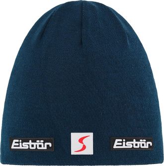 Eisb&auml;r Ogle Skipool Beanie Hat Merino Wool (One Size - Petrol Blue)