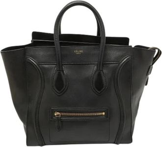 Celine Pre-owned Tote - Dames - Vintage Handtas - Zwart - ONE Size - Leer - Vintage