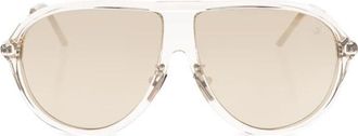 Moncler Glyde Zonnebrillen - unisex - Zonnebrillen - Bruin - 61 MM - Accessoires