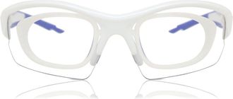 Salice 838 CRX BIANCO/RW BLU Mens Sunglasses White Size Standard