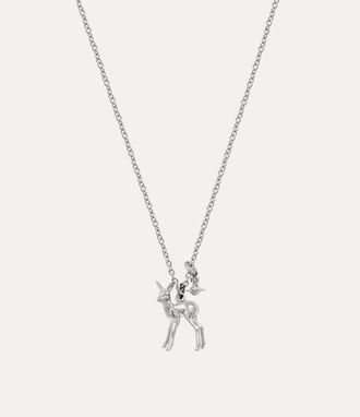 Vivienne Westwood Monette Small Pendant Necklace Silver Women