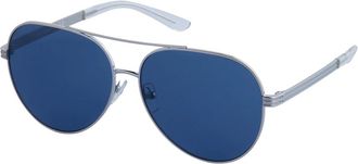 Tory Burch Aviator Zonnebril - Dames - Accessoires - Grijs - Maat: ONE Size