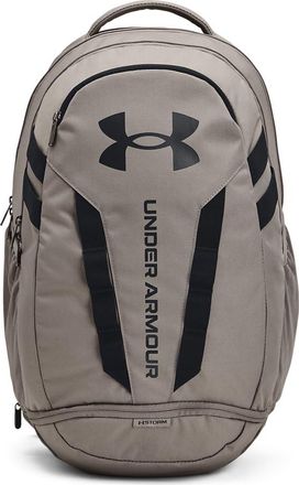 Under Armour Unisex Hustle 5.0 Backpack, (294) Pewter/Black/Metallic Black