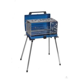 Campingaz 200 Sgr Barbacoa De Gas Azul Y Plata 1572 Cm2