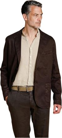 Mason's Da Vinci Blazer - Heren - Blazers - Bruin - L - Katoen - Jassen
