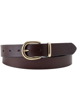 Levi's Lederg&uuml;rtel LEVIS WOMENS PHOEBE BELT, Damen, Gr. 100, braun, Rindsleder, unifarben, G&uuml;rtel Lederg&uuml;rtel